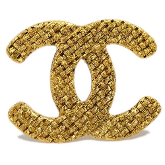 Chanel Gold CC Brooch Pin 29/1262 XX90667 - Picture 1 of 4